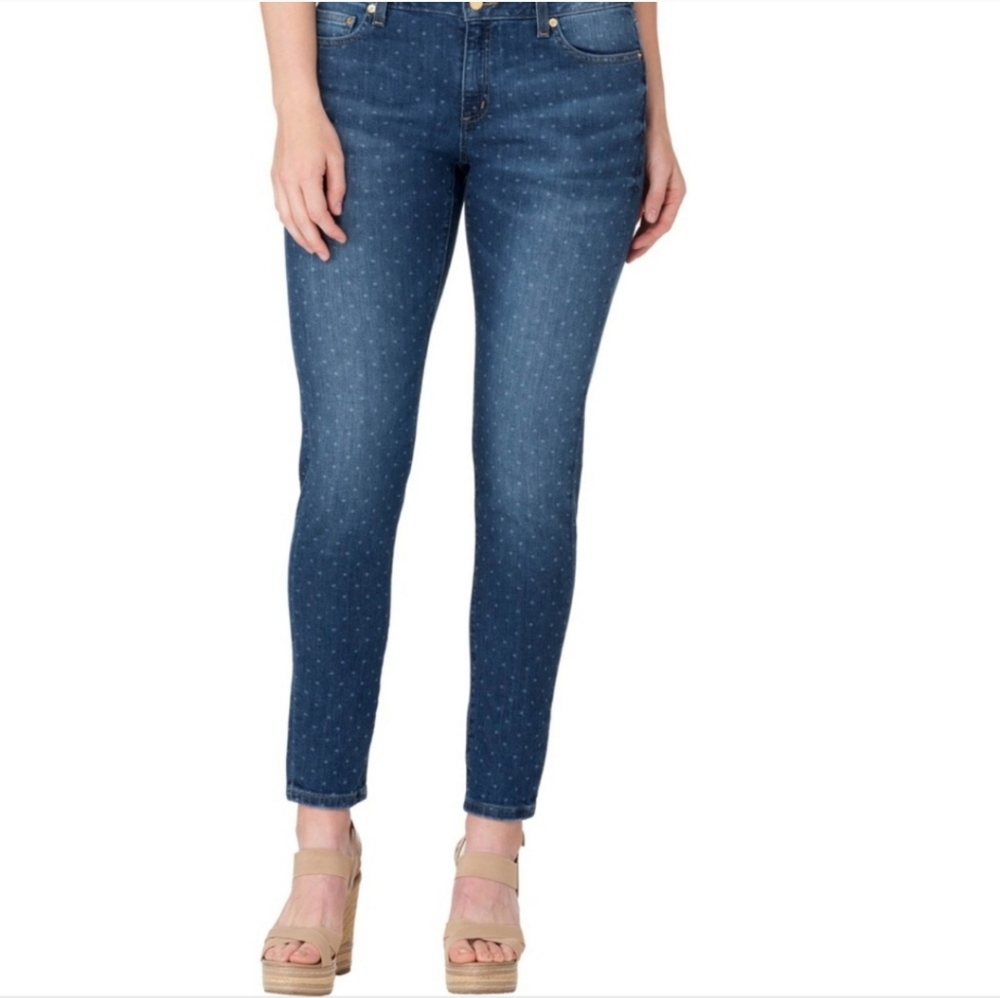 Michael Kors Izzy polka dot jeans